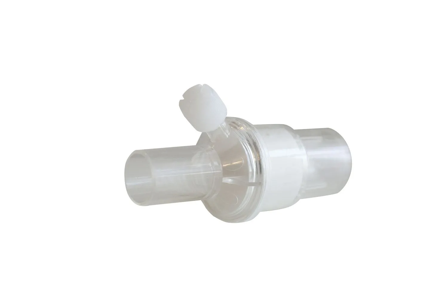 Фильтр тепловлагообменный дыхательный неонатальный  (Luer Lock, 15M, 22M/15F), электростатический, микроволокно, 15 мл