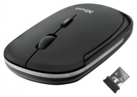 Мышь Trust Wireless Mouse black USB (60/1440)
