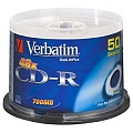 Verbatim CD-R 700mb, 52x, Сake (50)