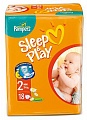 PAMPERS Подгузники Sleep & Play Mini (3-6 кг) Стандартная Упаковка 18