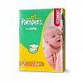 PAMPERS Подгузники New Baby Mini (3-6 кг) Экономичная Упаковка 68\72\74