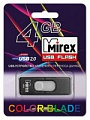 Флэш-диск Mirex 04 Gb HARBOR Black (50)