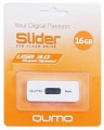 Флэш-диск QUMO 16 Gb Slider-01 White-Black USB 3.0