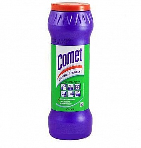 COMET Порошок чистящий с дезинфиц. свойствами Сосна с хлоринолом в банке 475\400г