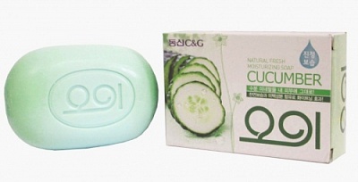 Clio туалетное мыло с огуречным экстрактом 100г