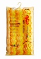 Bubble Мочалка для тела из синтетического трикотажа (мягкая, оранжево-желтая) 20*90 см, 1/10